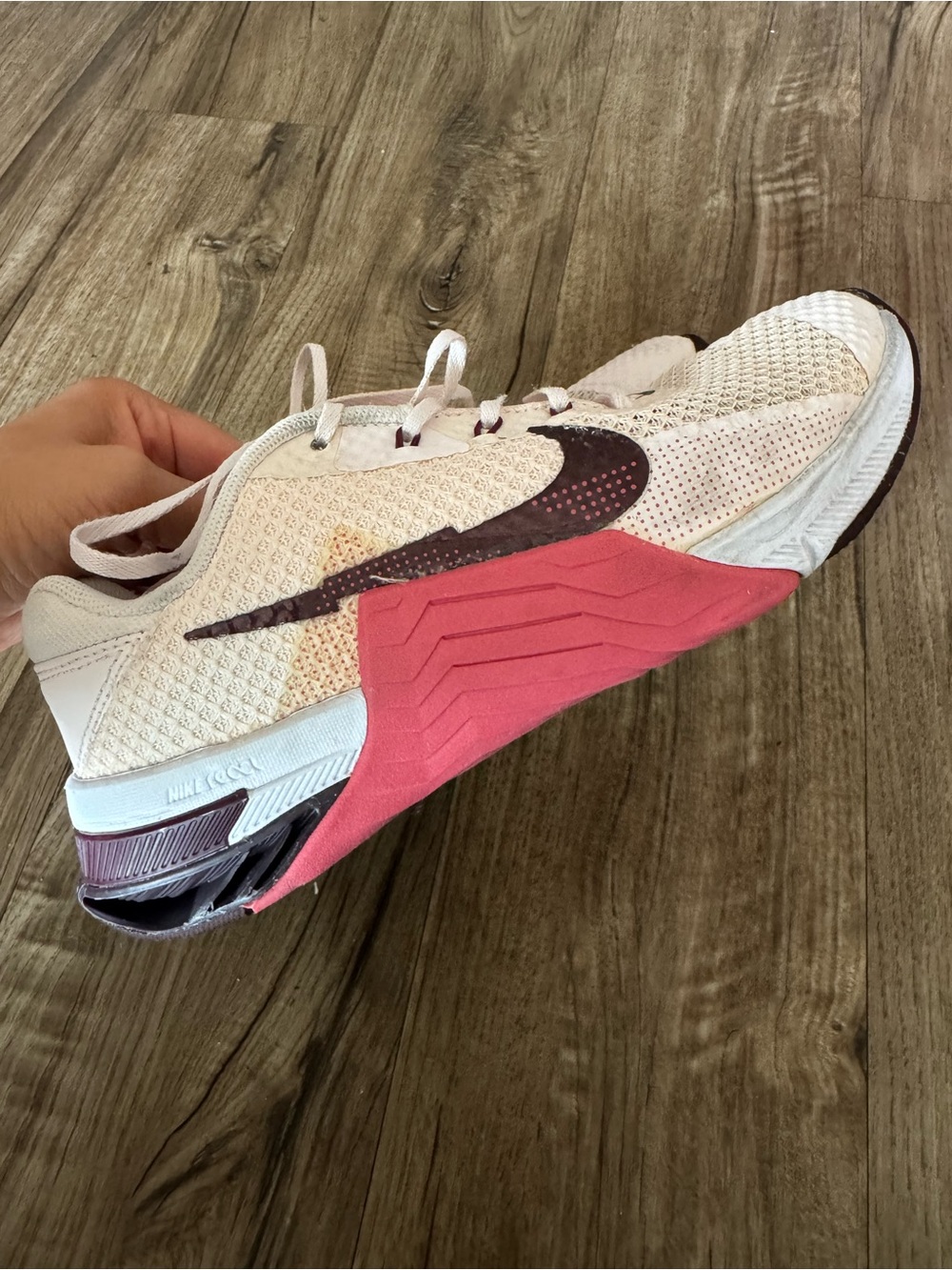 Nike metcon light soft pink size 7.5